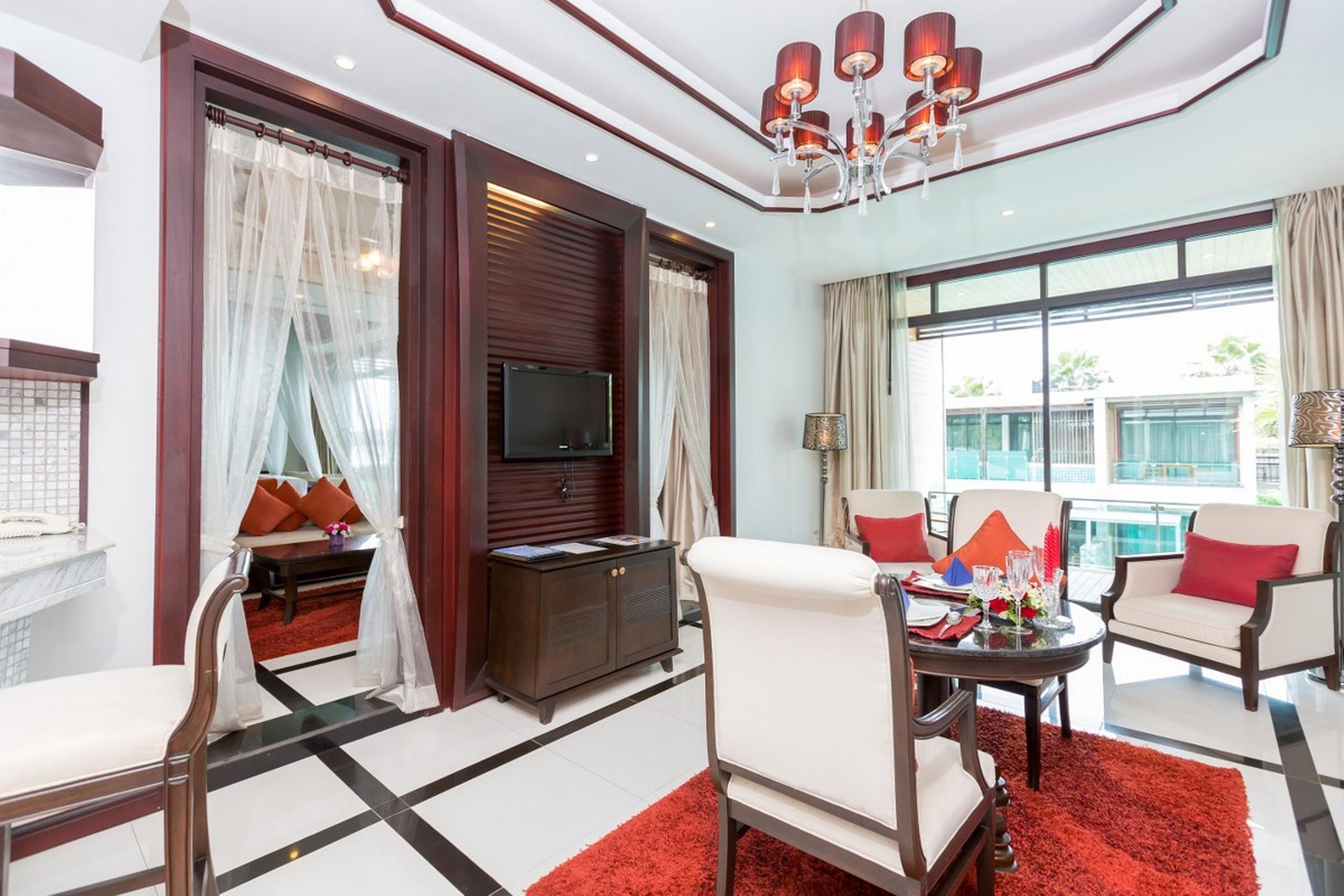 Wyndham Sea Pearl Resort, Phuket Patong Exterior foto A living room at the hotel