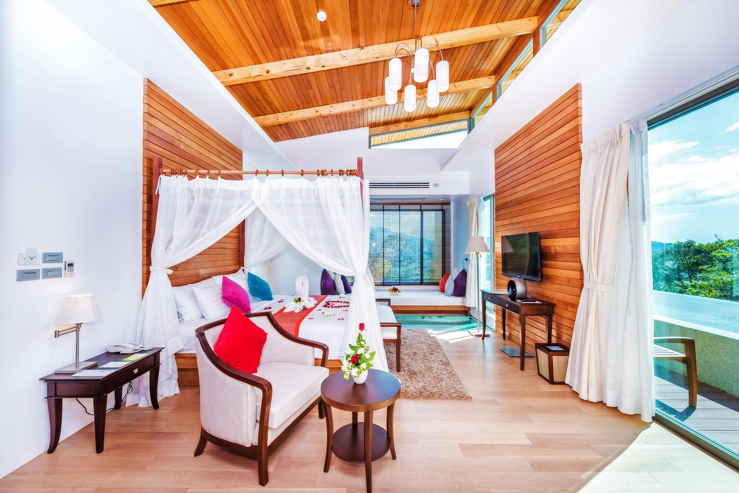 Wyndham Sea Pearl Resort, Phuket Patong Exterior foto A room at the hotel