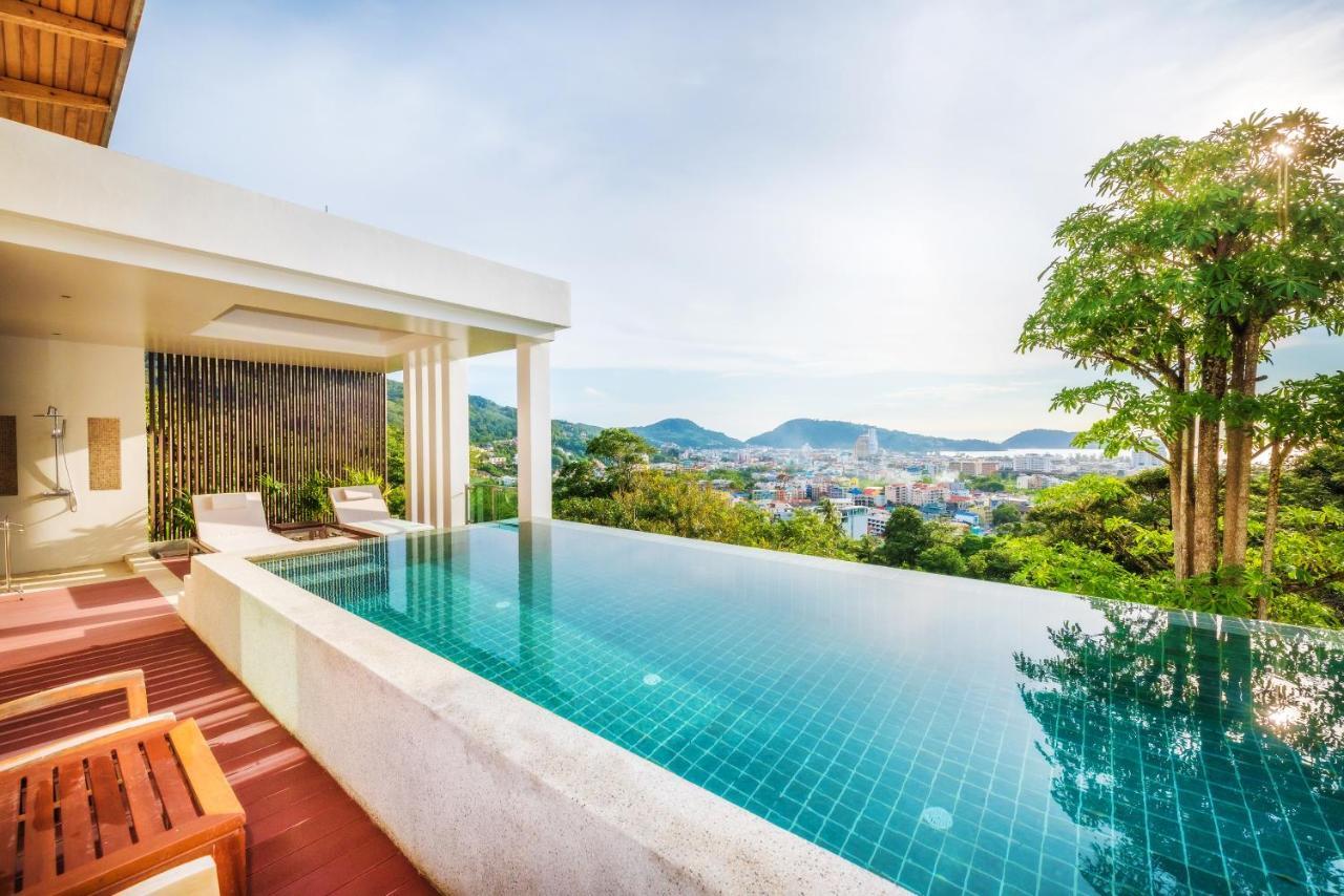 Wyndham Sea Pearl Resort, Phuket Patong Exterior foto Infinity pool at the resort